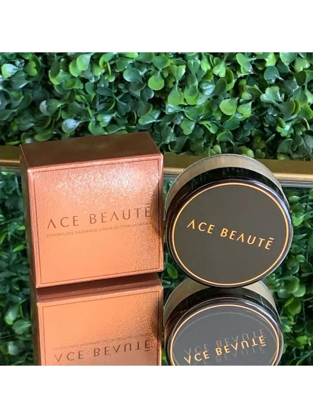 Ace Beaute MEDIUM Effortless Radiance Loose Setting Powder | NEW | FULL SIZE